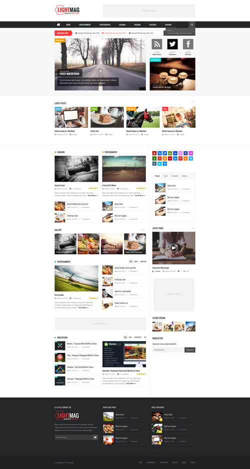 色彩 网页 经典 排版 国外 网站视觉设计